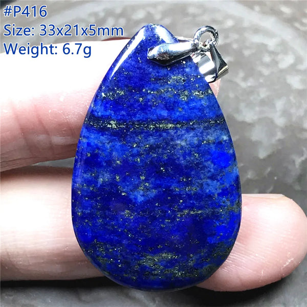Blue Lapis Lazuli Pendant-ToShay.org