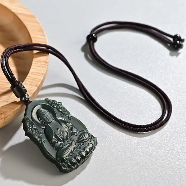 Black Jade Zodiac Pendant-ToShay.org