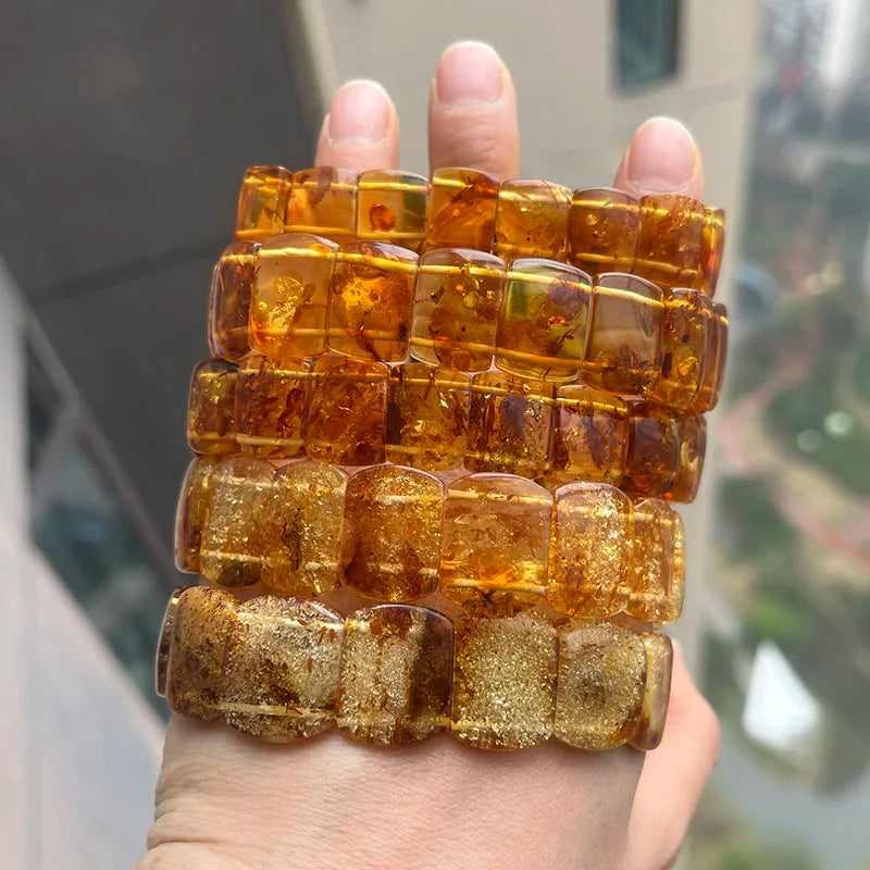 Yellow Amber Bracelet-ToShay.org