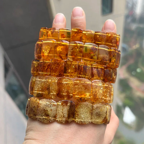 Yellow Amber Bracelet-ToShay.org
