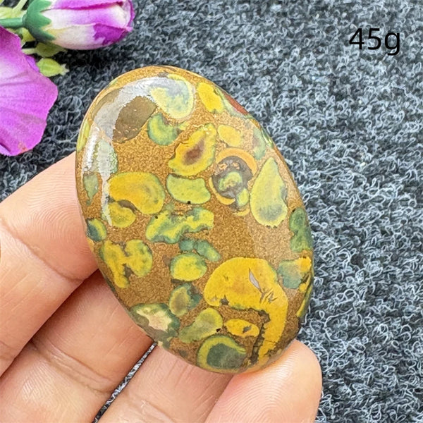 Yellow Yulin Opal Stone-ToShay.org