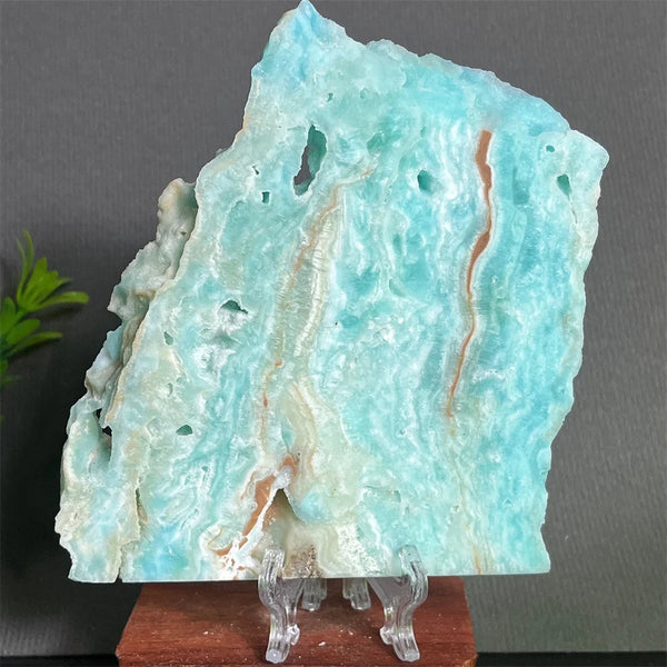 Blue Hemimorphite Slab-ToShay.org