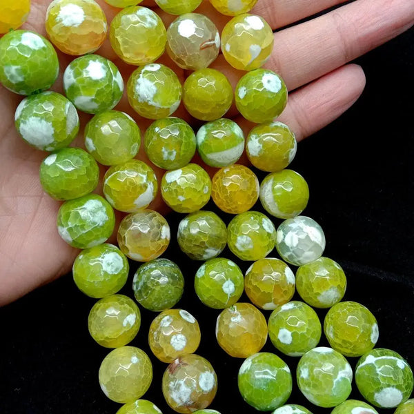 Green Grape Agate Beads-ToShay.org