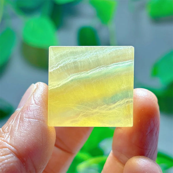 Purple Fluorite Crystal Square-ToShay.org