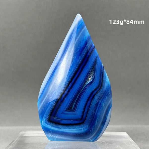 Blue Agate Torch-ToShay.org