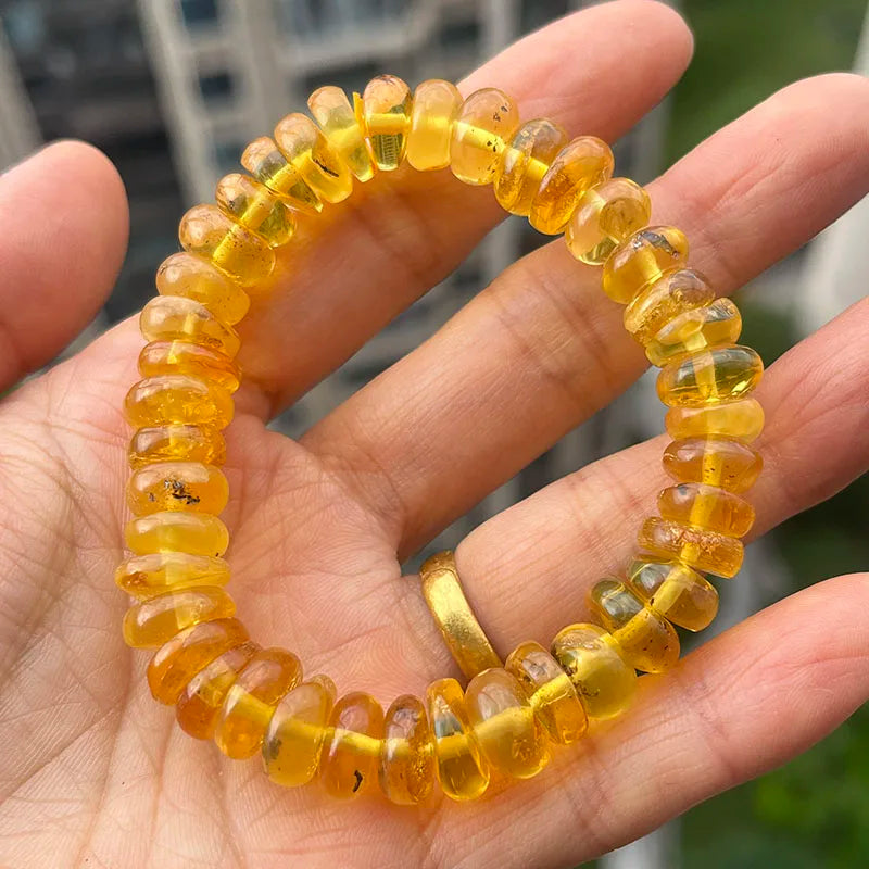 Yellow Amber Bracelet-ToShay.org