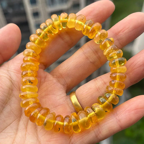 Yellow Amber Bracelet-ToShay.org
