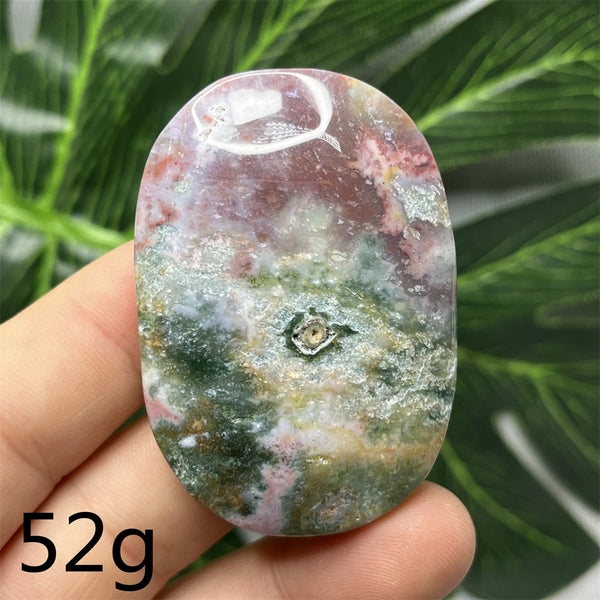 Sea Jasper Palm Stone-ToShay.org