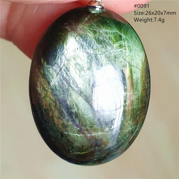 Green Diopside Pendant-ToShay.org