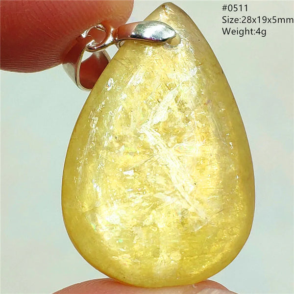 Gold Lepidolite Pendant-ToShay.org