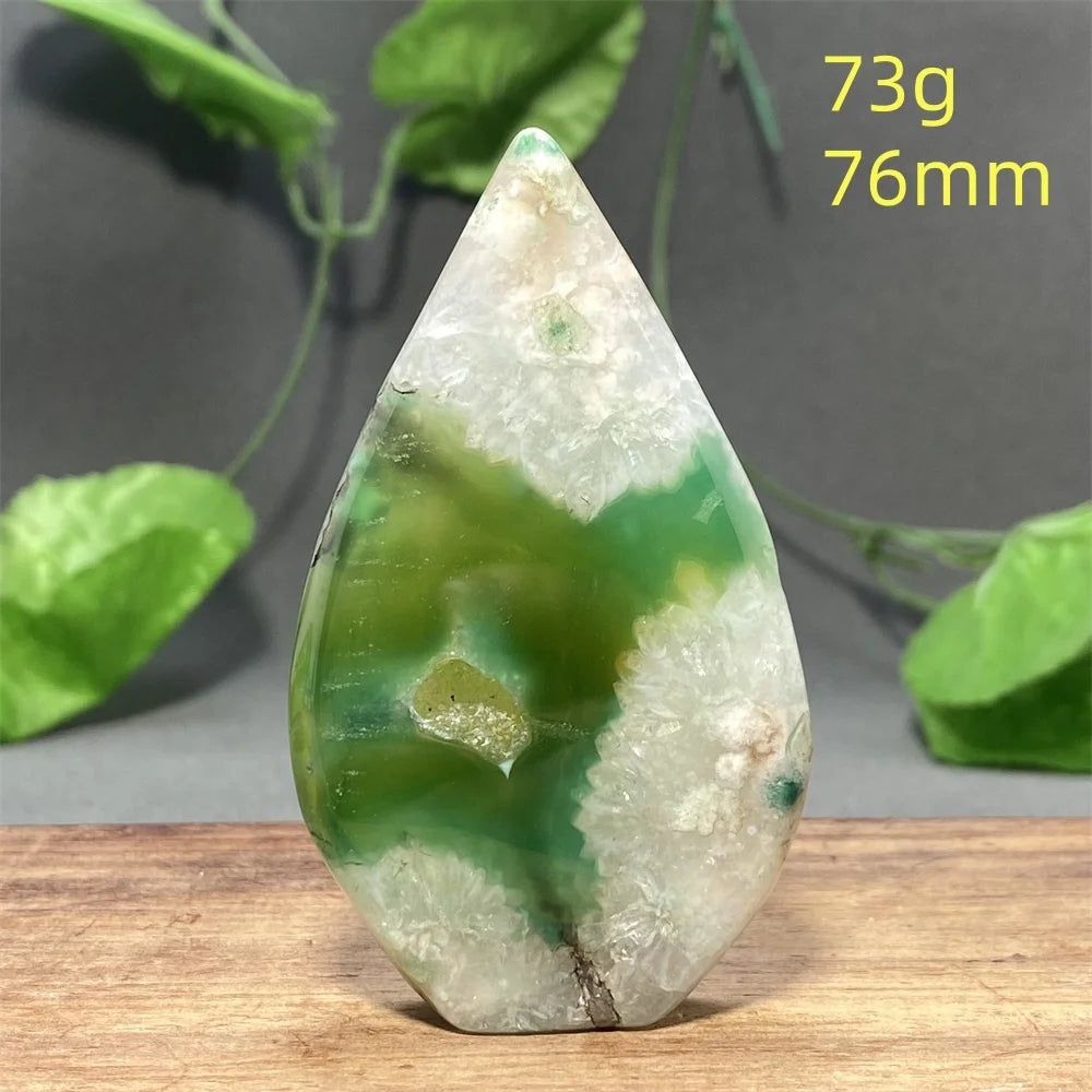Green Cherry Blossom Agate-ToShay.org