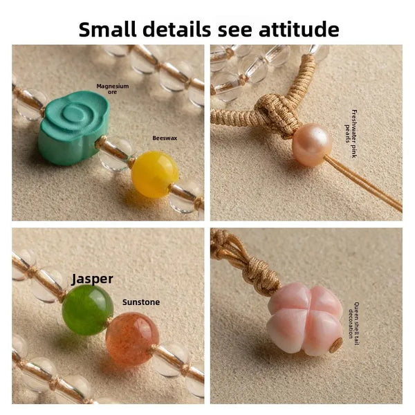 White Crystal Jade Pendant-ToShay.org
