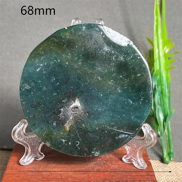 Green Moss Agate Plate-ToShay.org