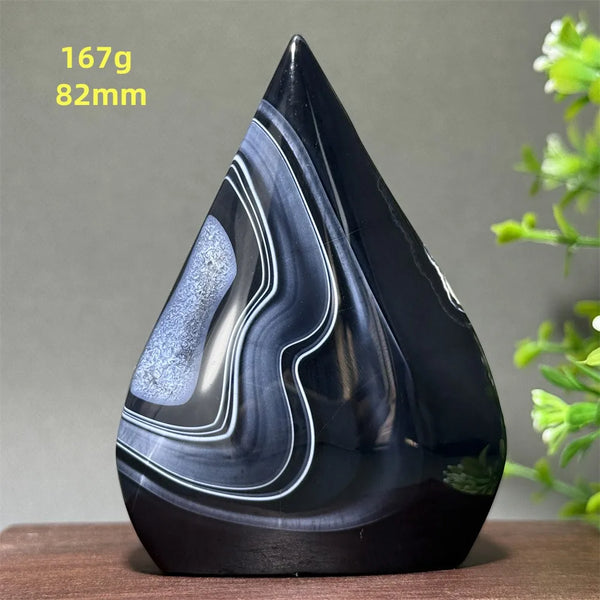 Black Agate Flame-ToShay.org