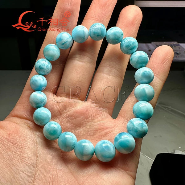Blue Larimar Bracelet-ToShay.org