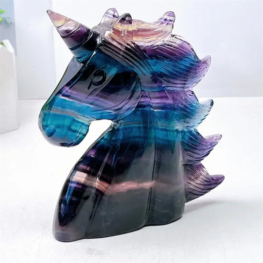 Rainbow Fluorite Unicorn-ToShay.org