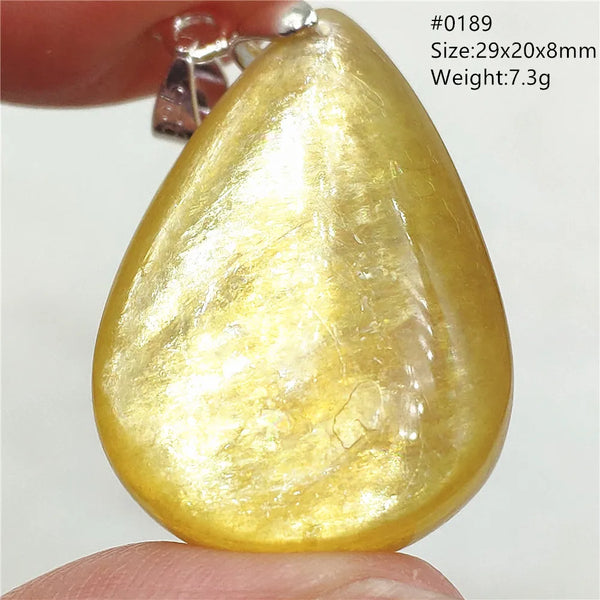 Gold Lepidolite Flash Pendant-ToShay.org
