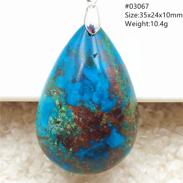 Blue Green Malachite Pendant-ToShay.org