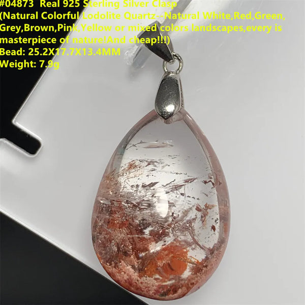 Black Rutilated Quartz Pendants-ToShay.org