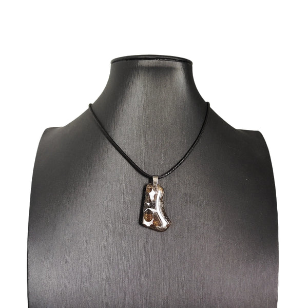 Olive Meteorite Pendant-ToShay.org