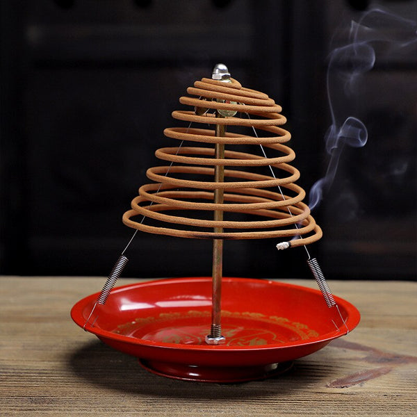 Steel Plate Coil Incense Holder-ToShay.org