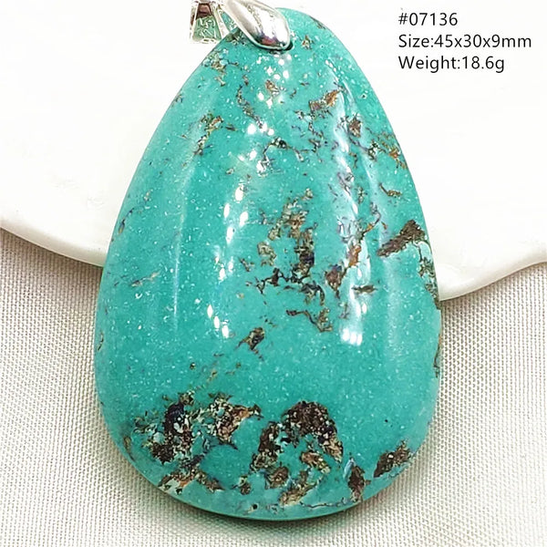 Green Turquoise Pendant-ToShay.org