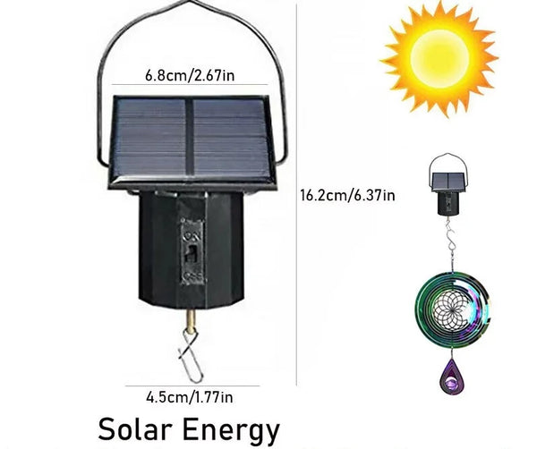 Solar Rotating Motor-ToShay.org