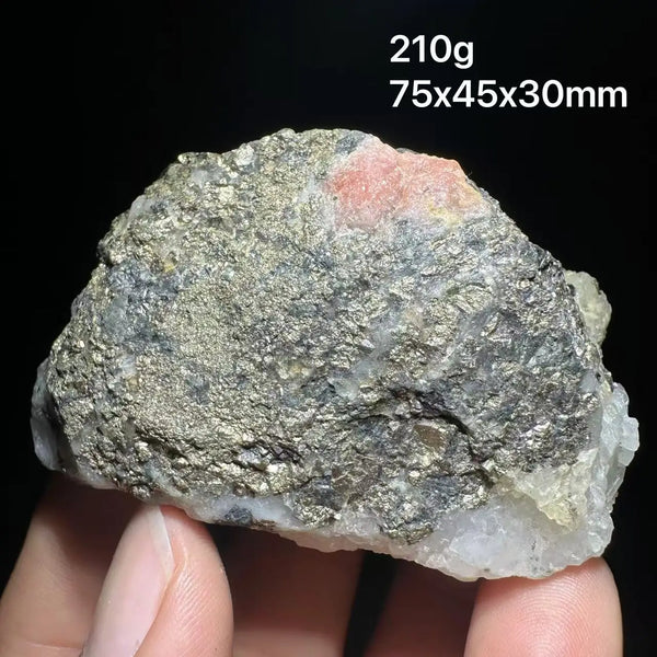 Pink Rhodochrosite Quartz-ToShay.org