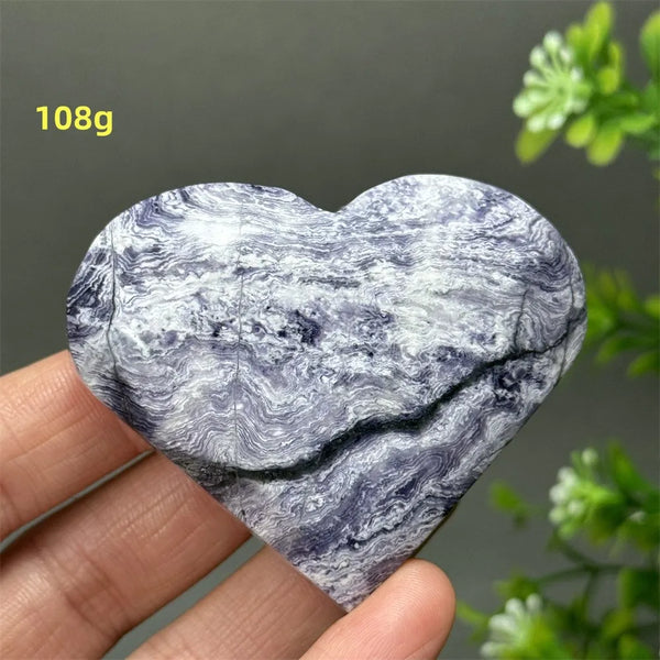 Purple Malachite Heart-ToShay.org