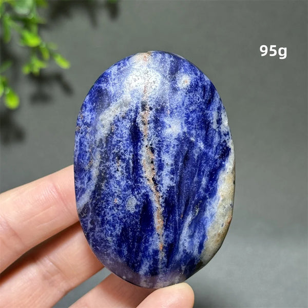 Blue Sodalite Palm Stone-ToShay.org