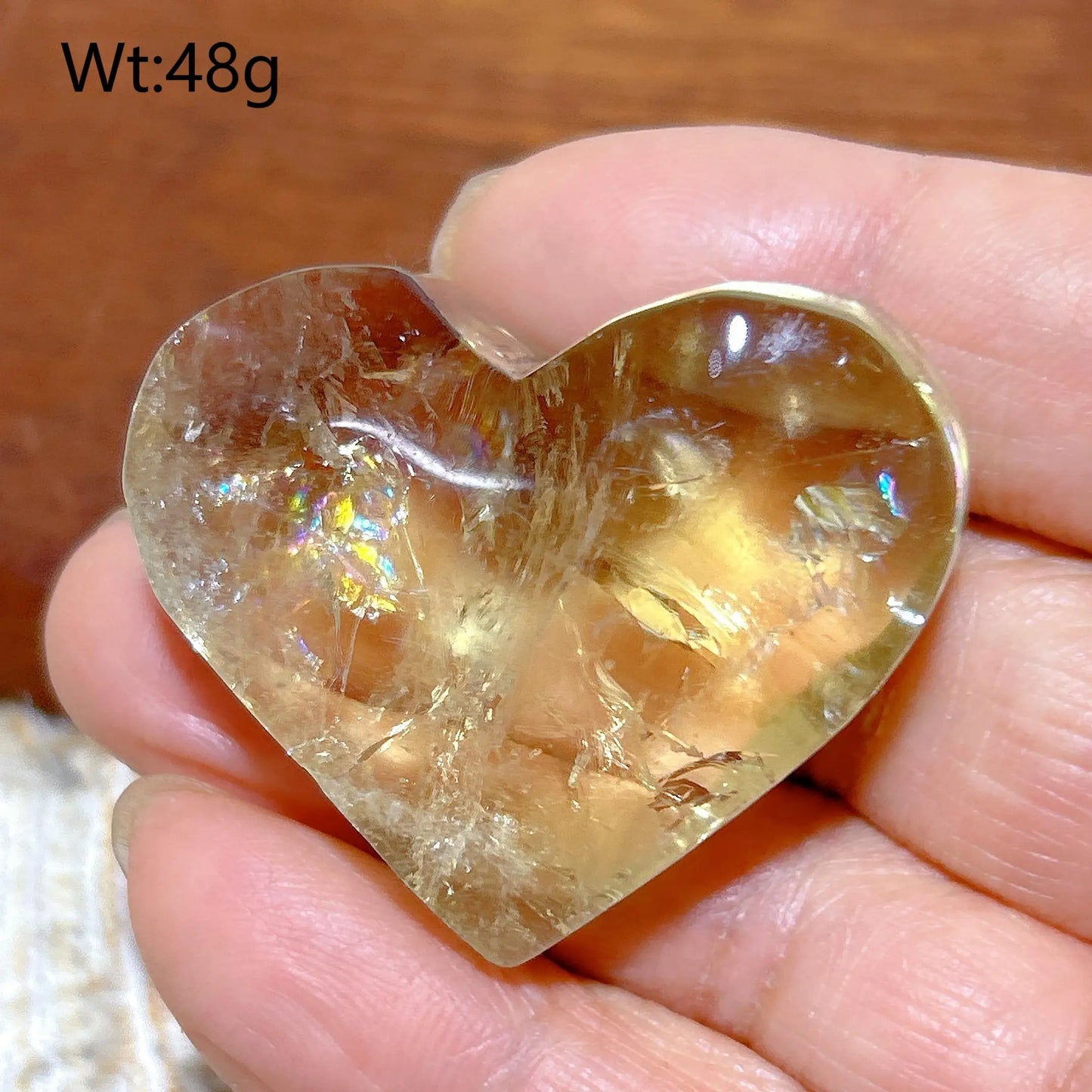 Yellow Smokey Citrine Quartz-ToShay.org