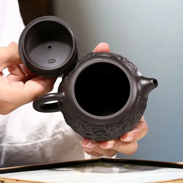 Dragon Clay Tea Pot-ToShay.org