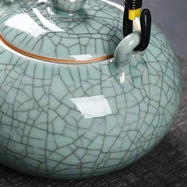 Glazed Ceramic Beam Teapot-ToShay.org