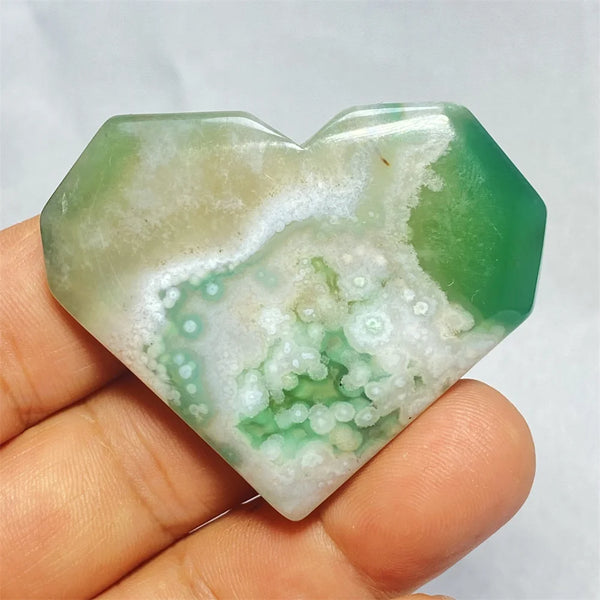 Green Cherry Blossom Agate-ToShay.org
