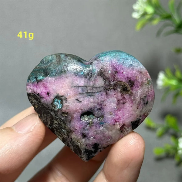 Pink Cobalt Calcite Heart-ToShay.org