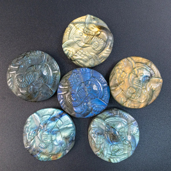 Blue Labradorite Charms-ToShay.org