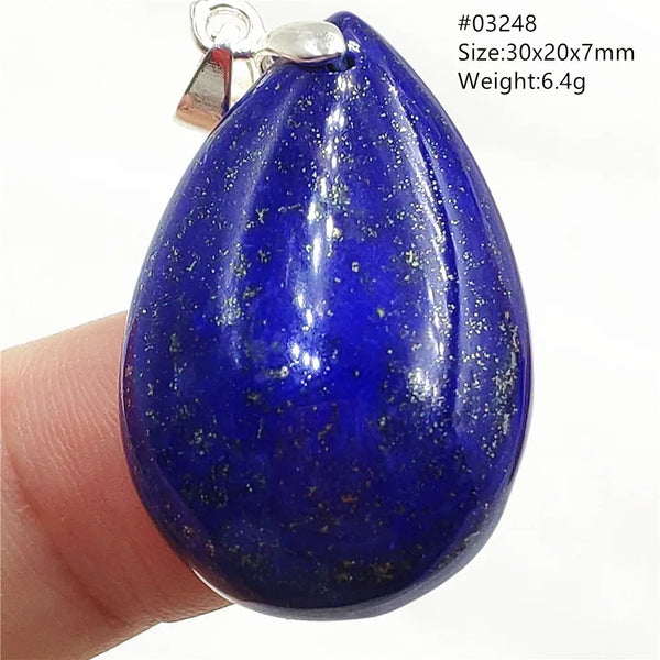 Blue Lapis Lazuli Pendant-ToShay.org