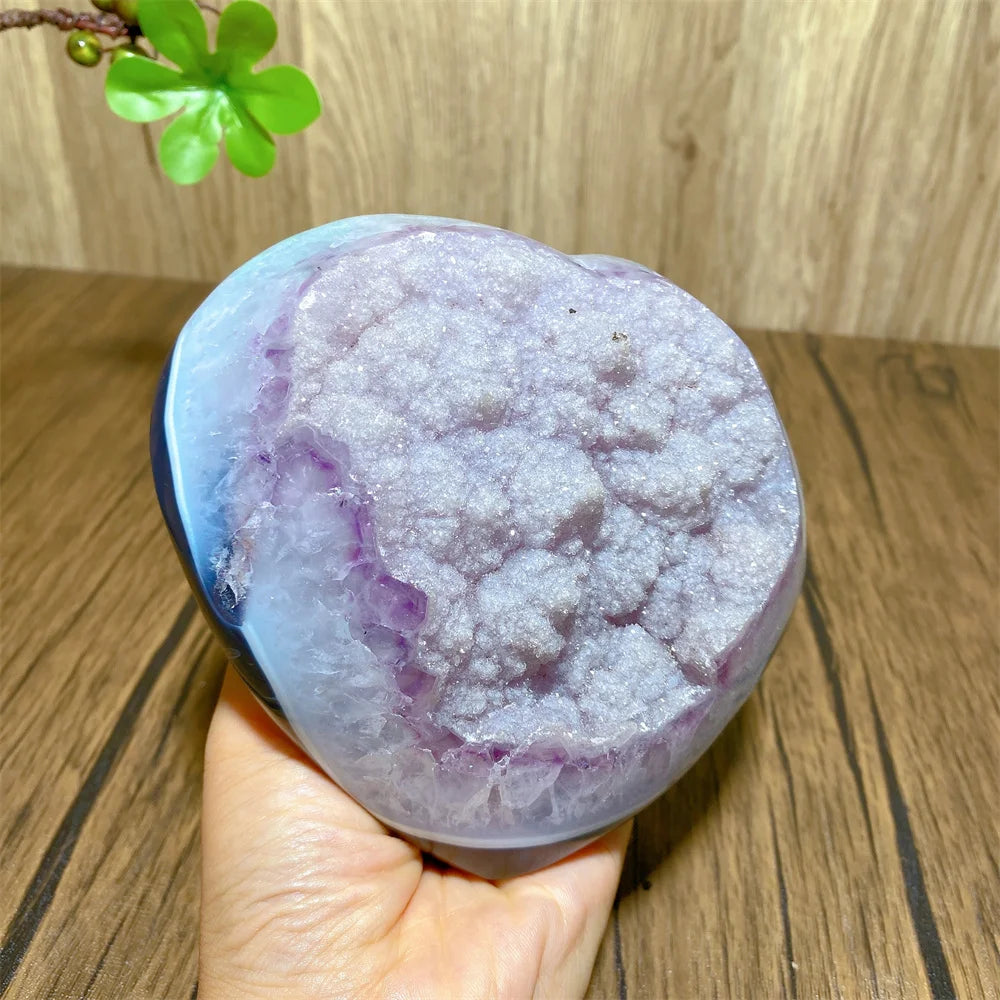 Pink Amethyst Cluster Geode-ToShay.org