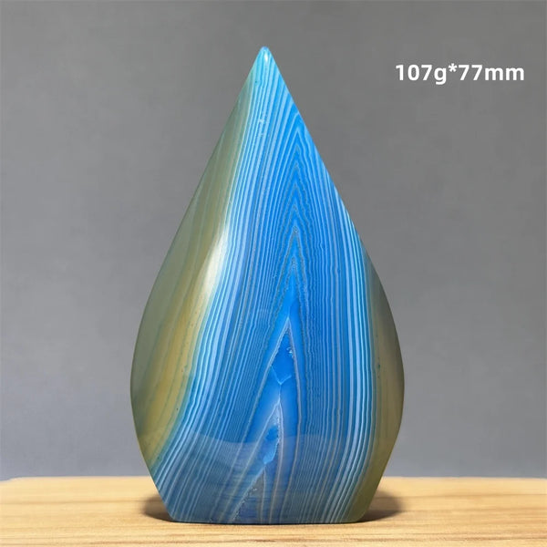 Blue Agate Torch-ToShay.org