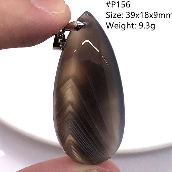 Black Lace Agate Pendant-ToShay.org