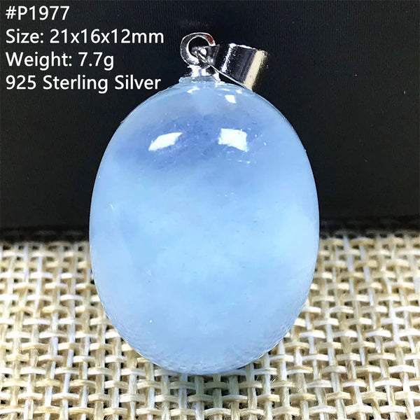Blue Aquamarine Pendent-ToShay.org