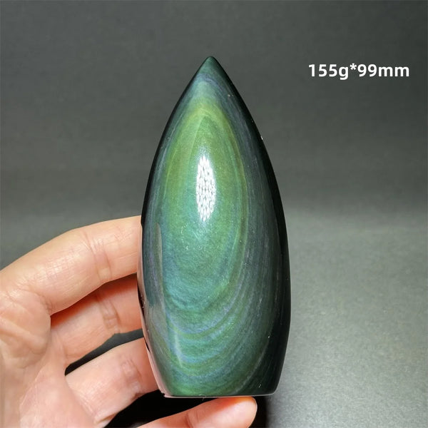 Rainbow Obsidian Torch-ToShay.org