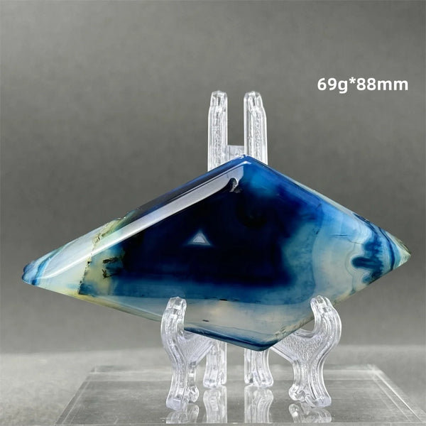 Blue Agate Rhombus-ToShay.org