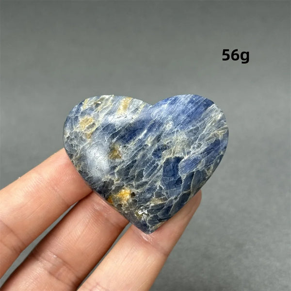 Blue Kyanite Heart-ToShay.org