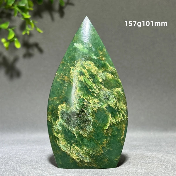 Green Emerald Agate Torch-ToShay.org