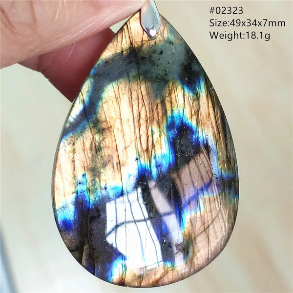 Blue Labradorite Pendant-ToShay.org