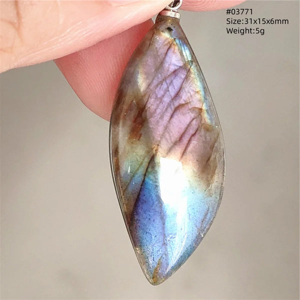 Blue Light Labradorite Pendant-ToShay.org