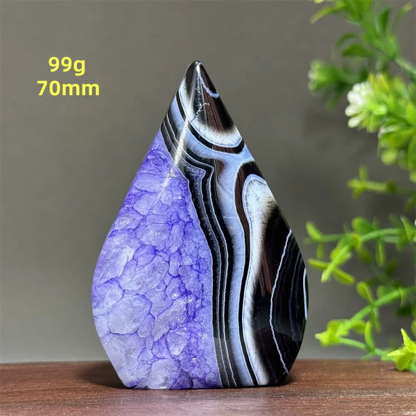 Purple Agate Flame-ToShay.org