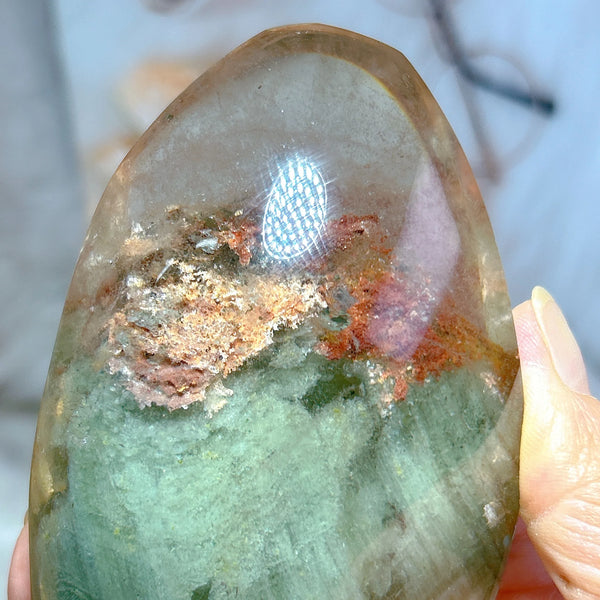 Green Garden Quartz Crystal-ToShay.org