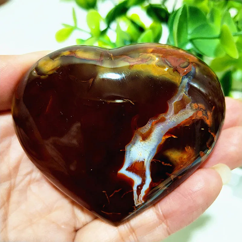 Red Agate Heart-ToShay.org